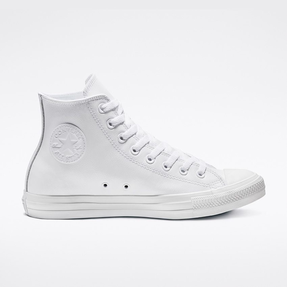 Chuck Taylor All Star Mono Leather High Top Women’s Size 7